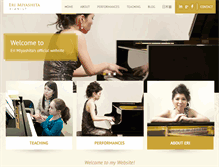 Tablet Screenshot of erimiyashita.com